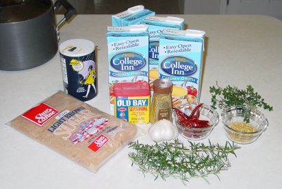 Ingredients for Turkey Brine