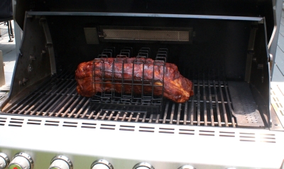 Ribs on my gas grill.